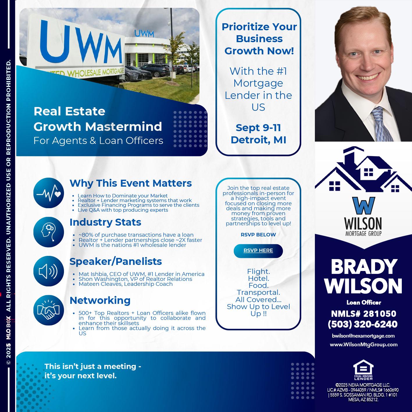 DETROIT TRIP - Brady Wilson -Branch Manager