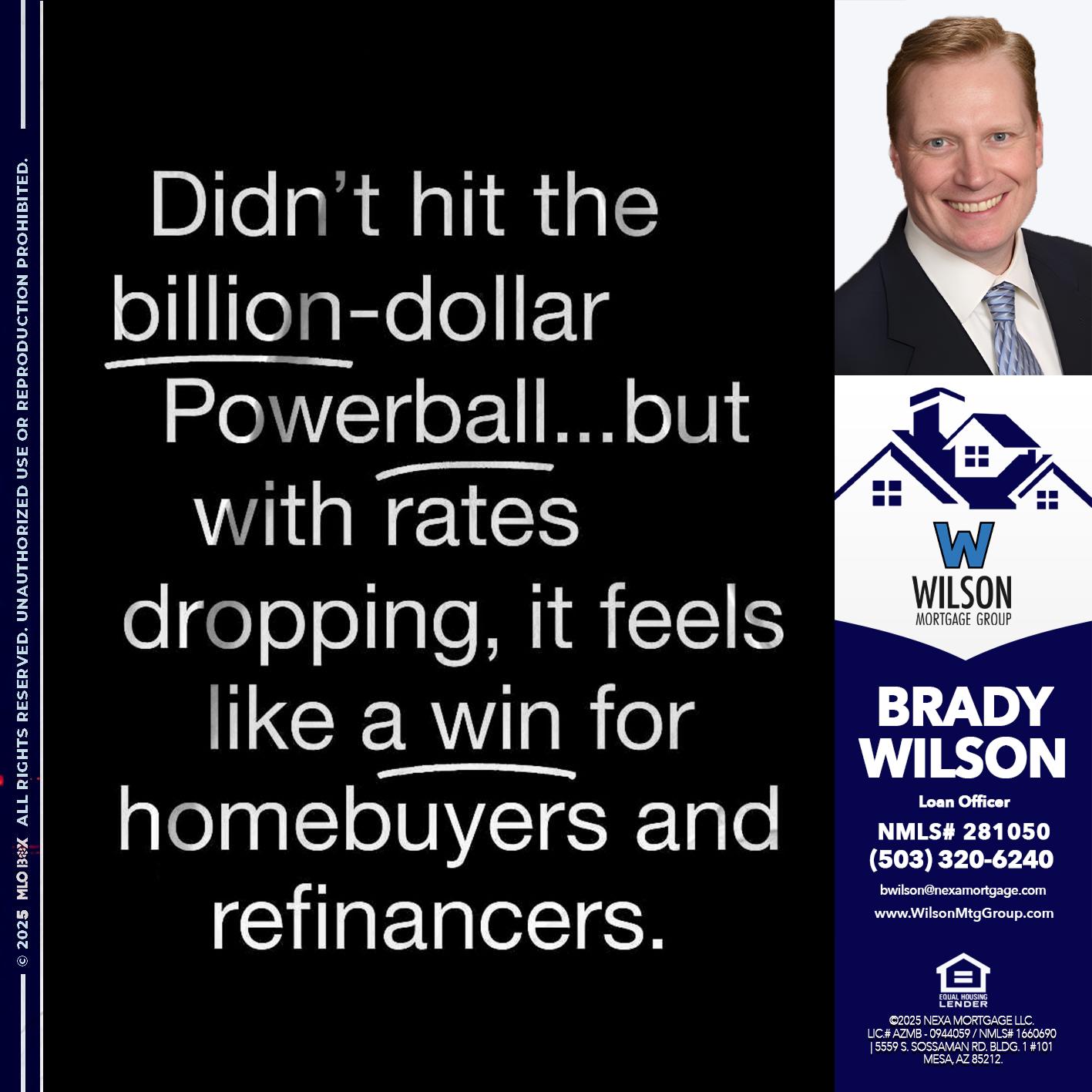 DIDNT HIT - Brady Wilson -Branch Manager