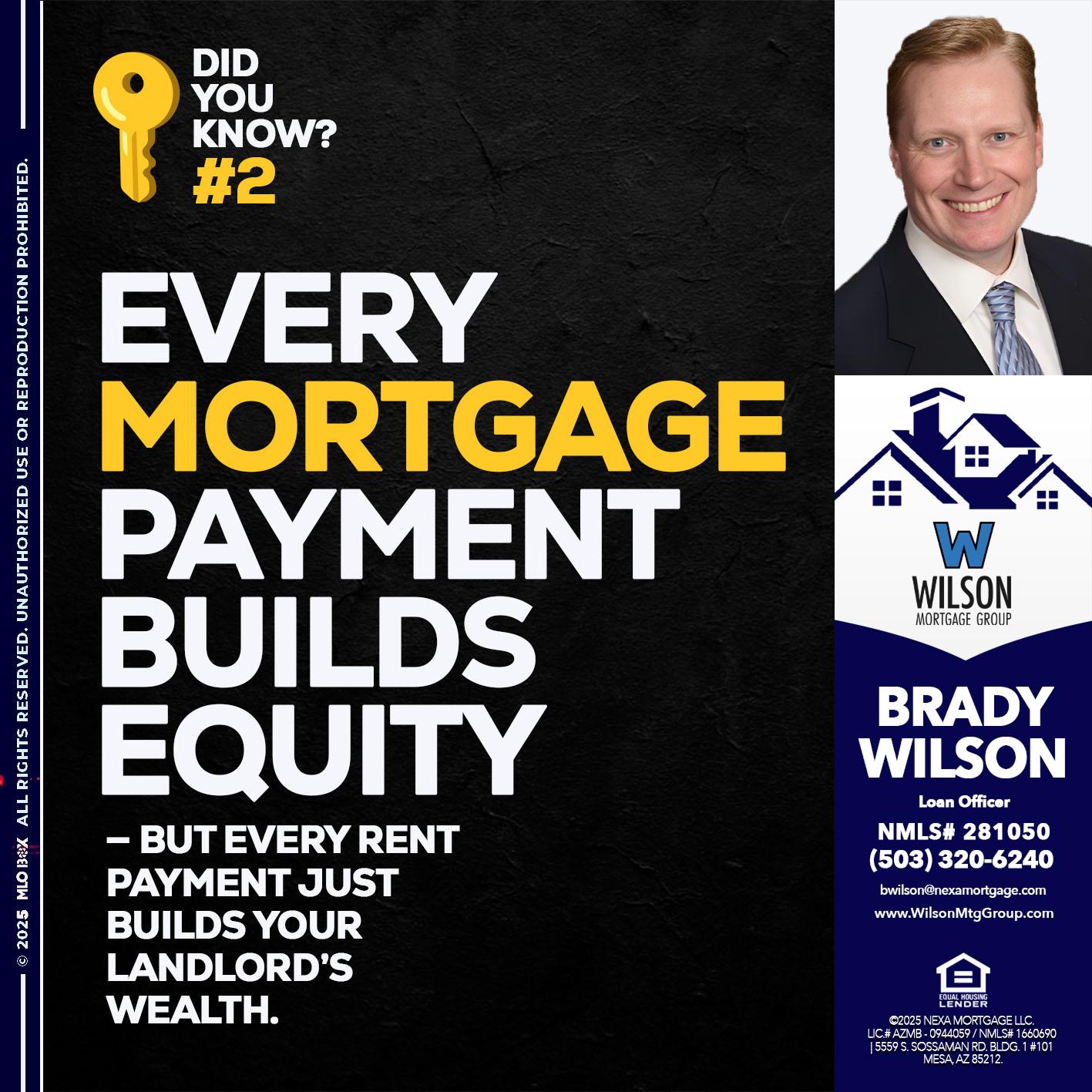 DID YOU KNOW? - Brady Wilson -Branch Manager