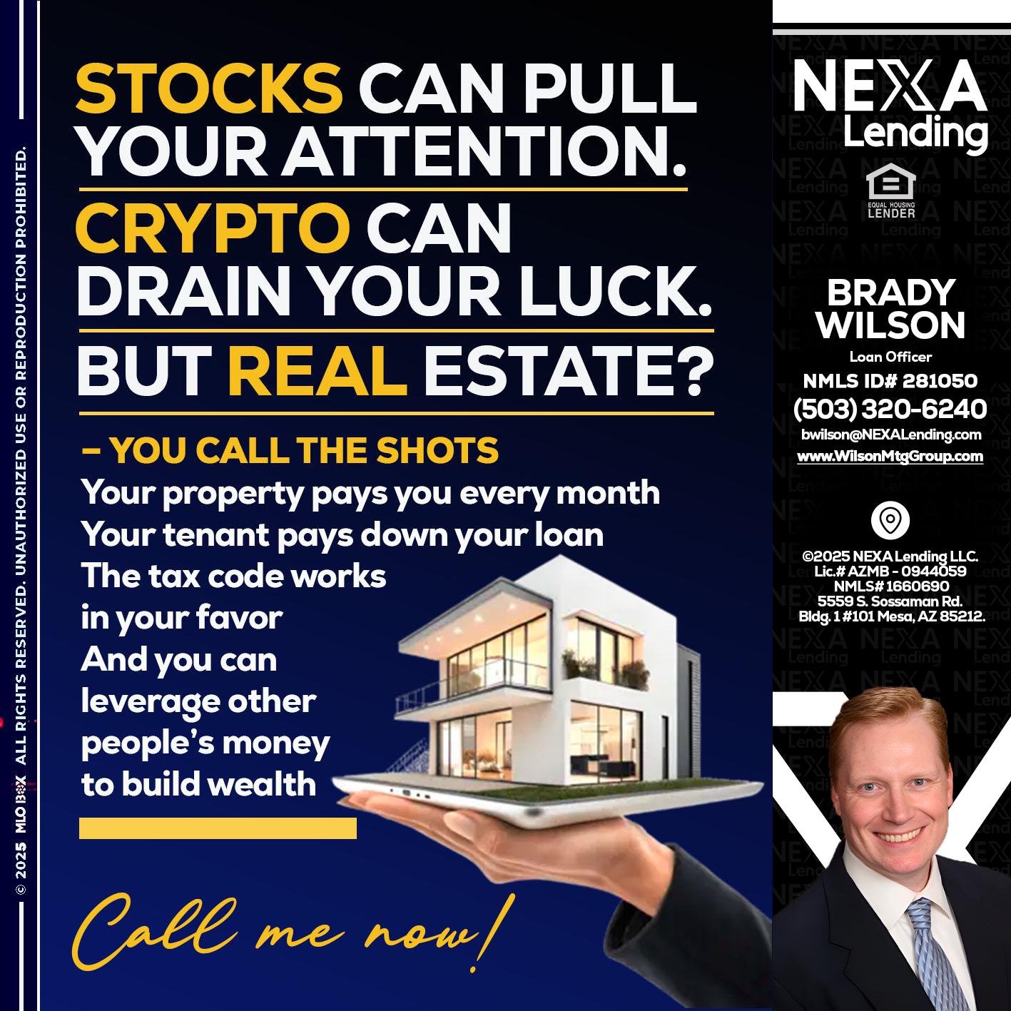 STOCK YOUR - Brady Wilson -Branch Manager