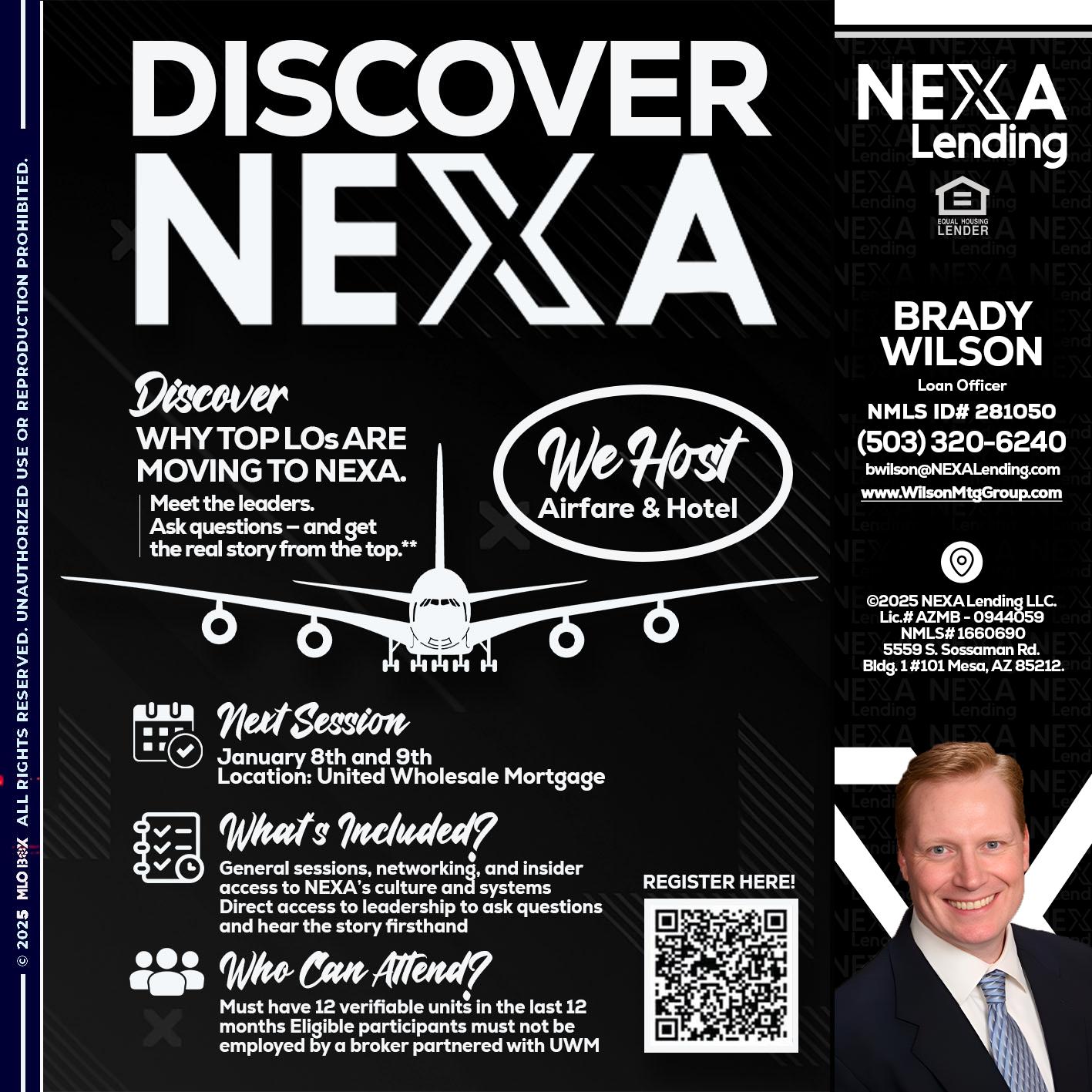 DISCOVER NEXA - Brady Wilson -Branch Manager