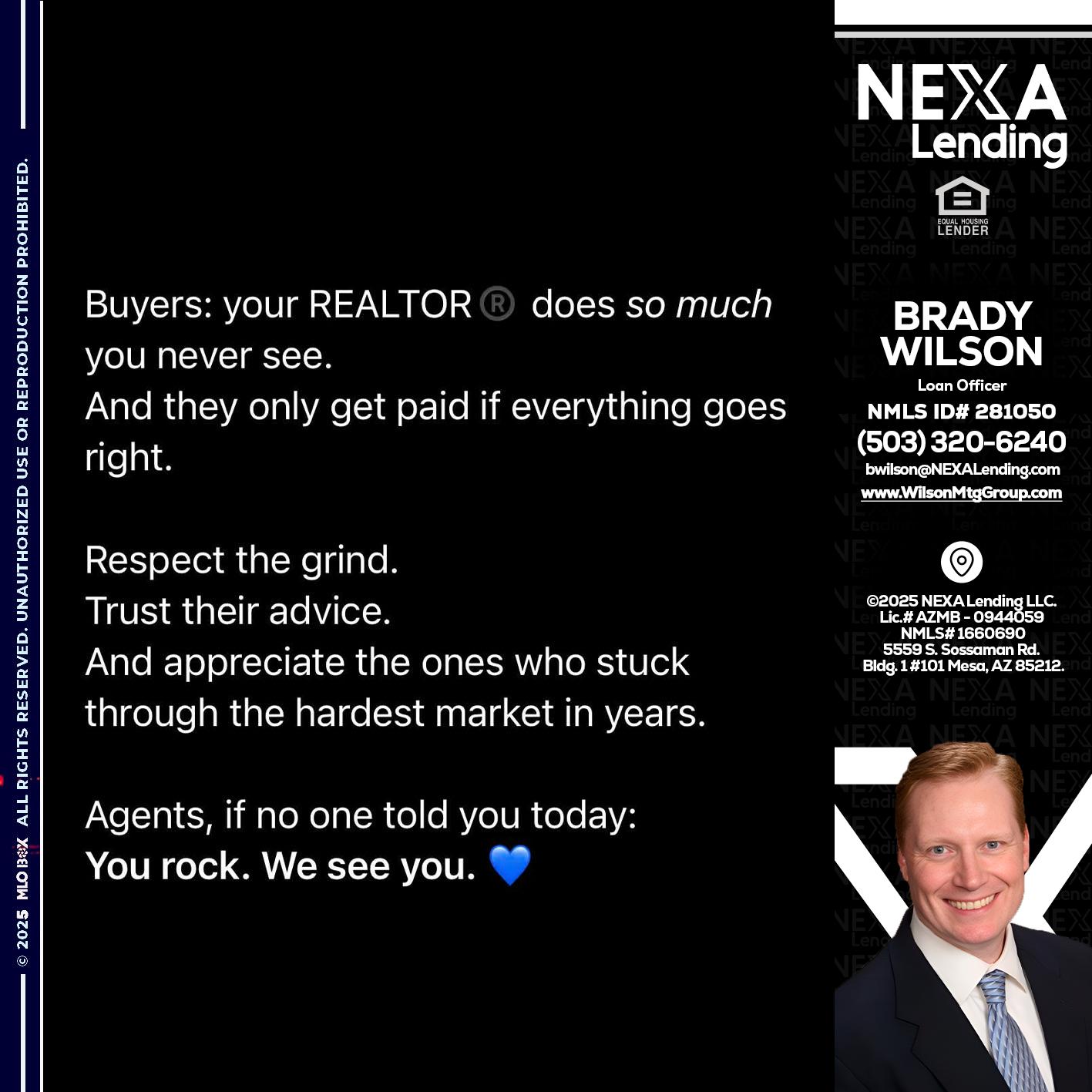 BUYERS - Brady Wilson -Branch Manager