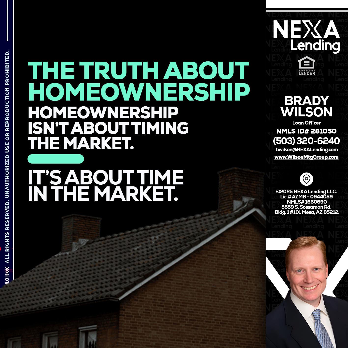 THE TRUTH ABOUT - Brady Wilson -Branch Manager