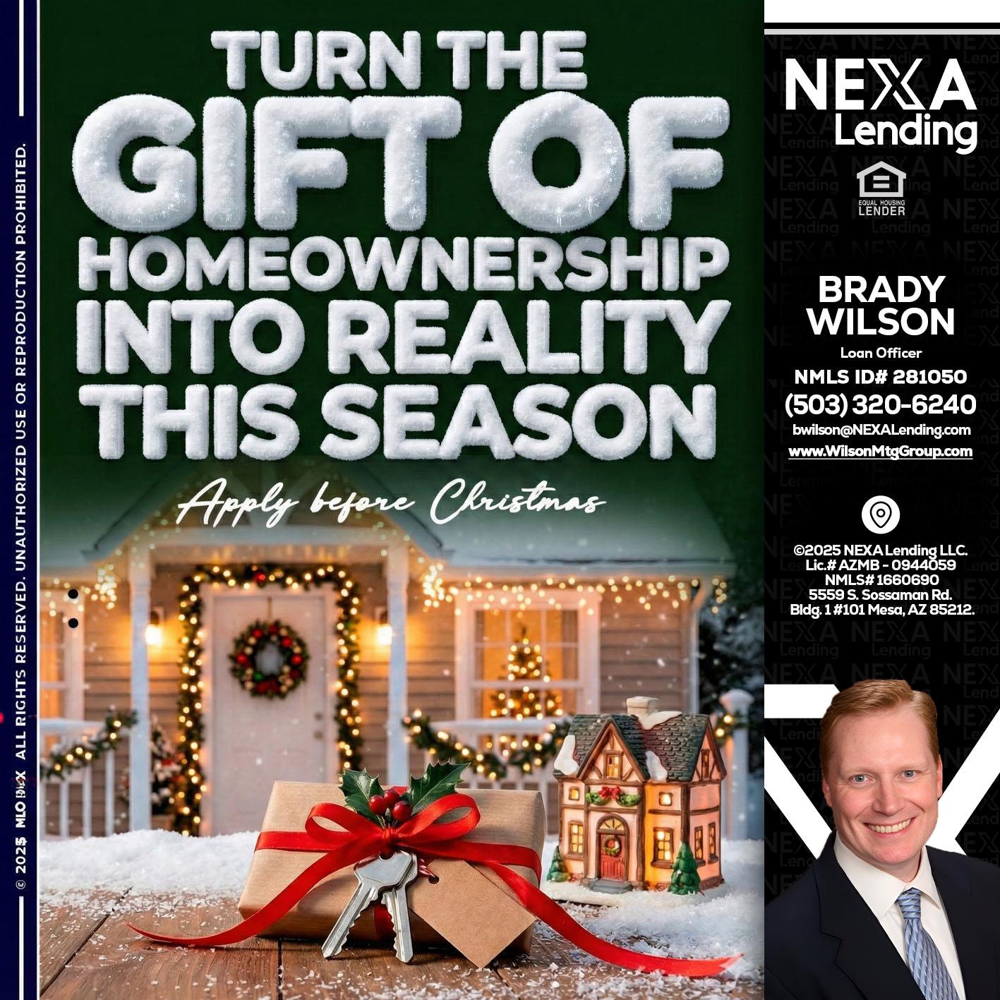 TURN GIFTS - Brady Wilson -Branch Manager