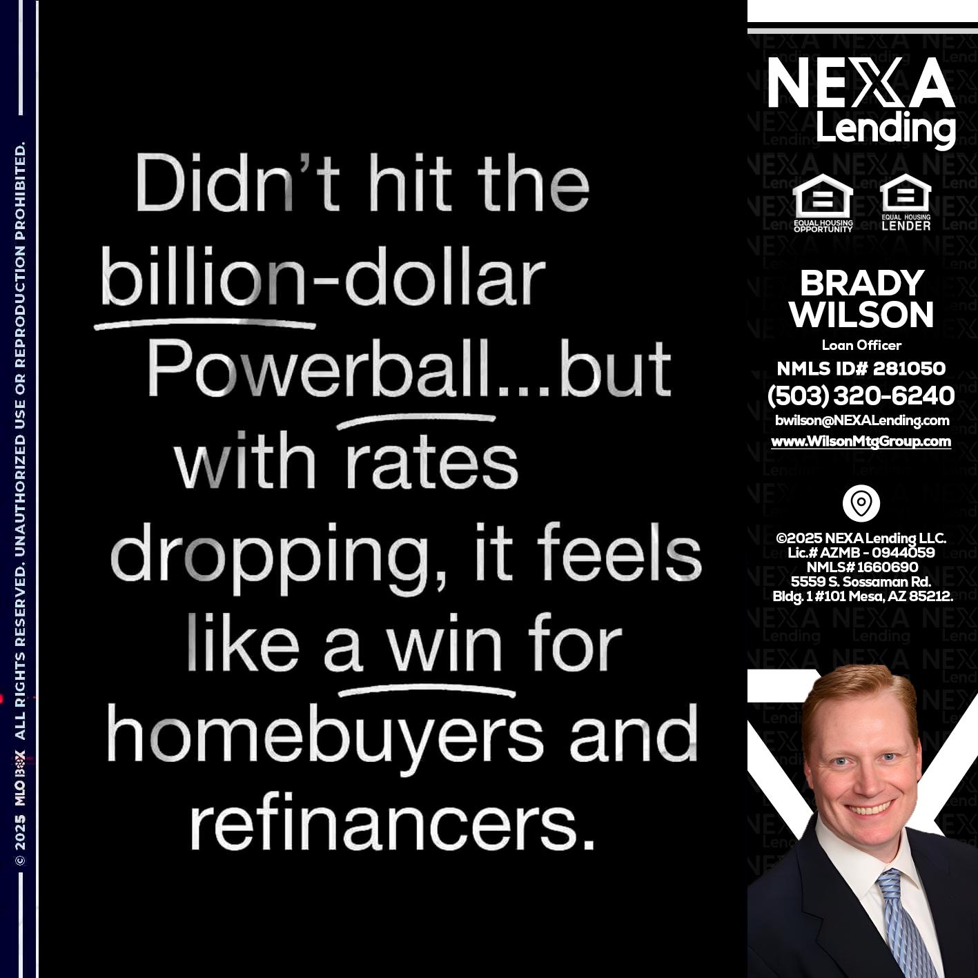 DIDNT HIT - Brady Wilson -Branch Manager