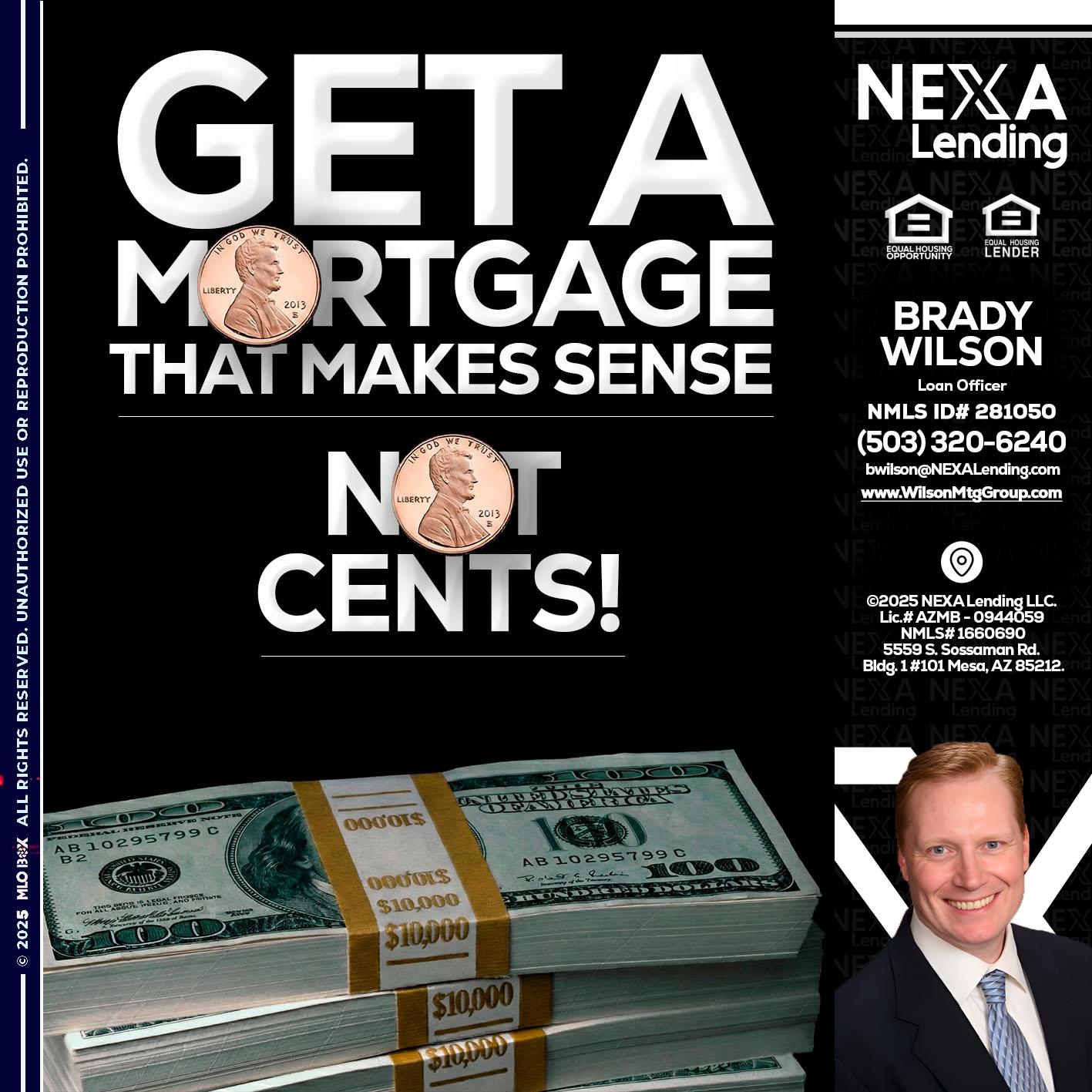 get a mortgage - Brady Wilson -Branch Manager