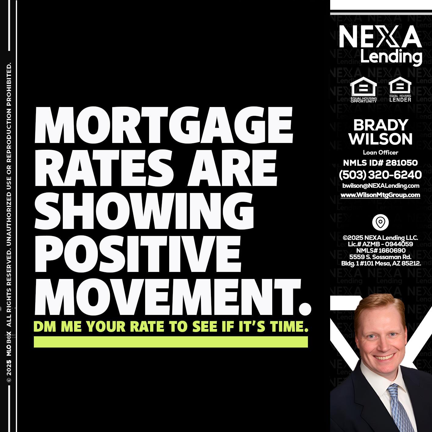 MORTGAGE - Brady Wilson -Branch Manager