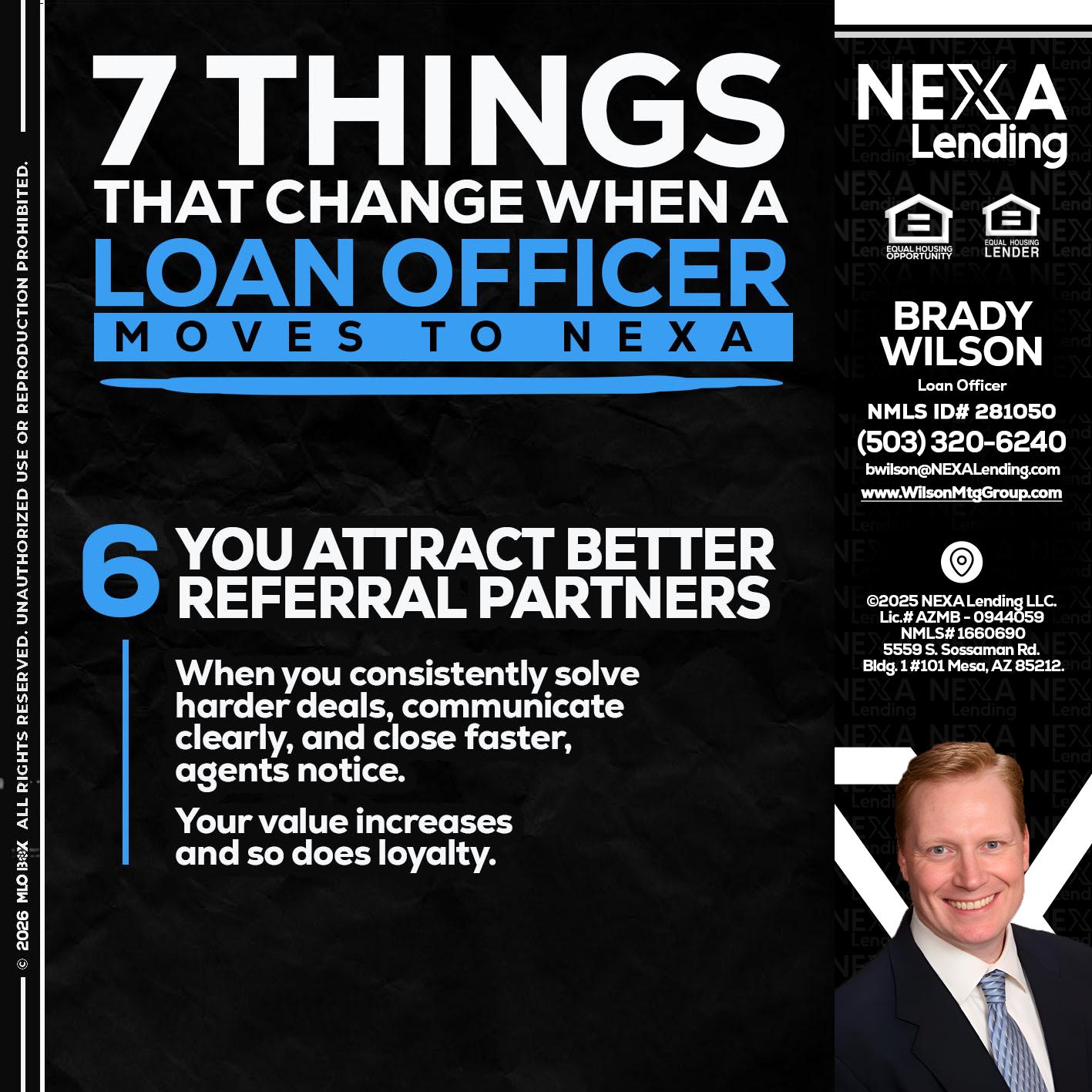 7 THINGS (6) - Brady Wilson -Branch Manager