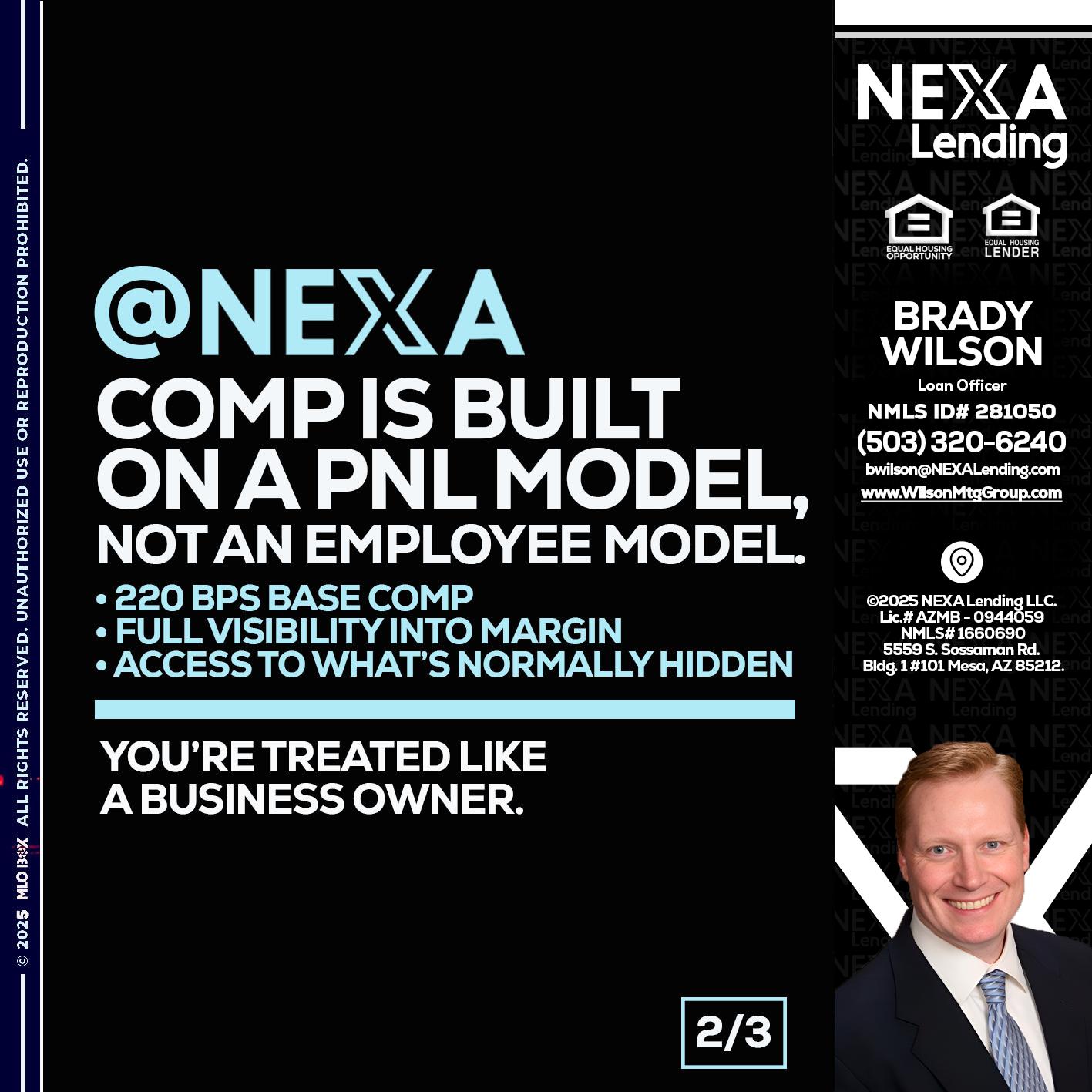 2 OF 3 - Brady Wilson -Branch Manager