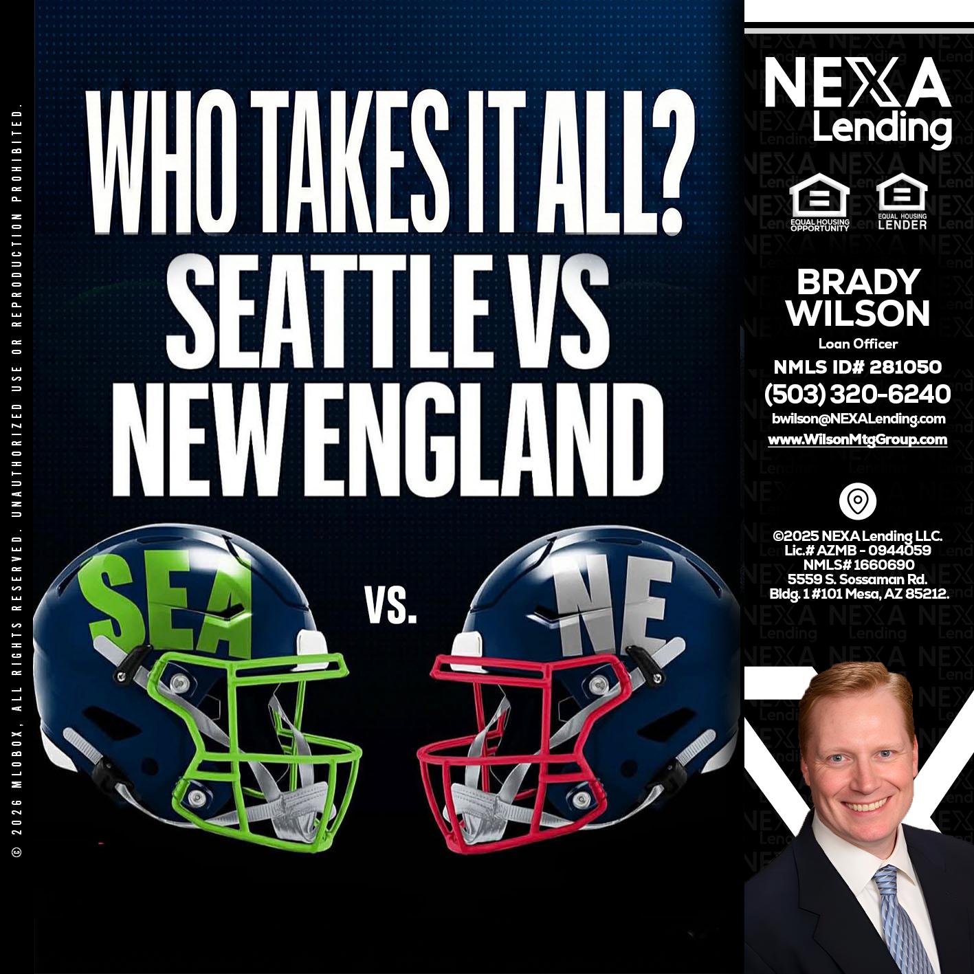 WHO TAKE IT ALL? - Brady Wilson -Branch Manager