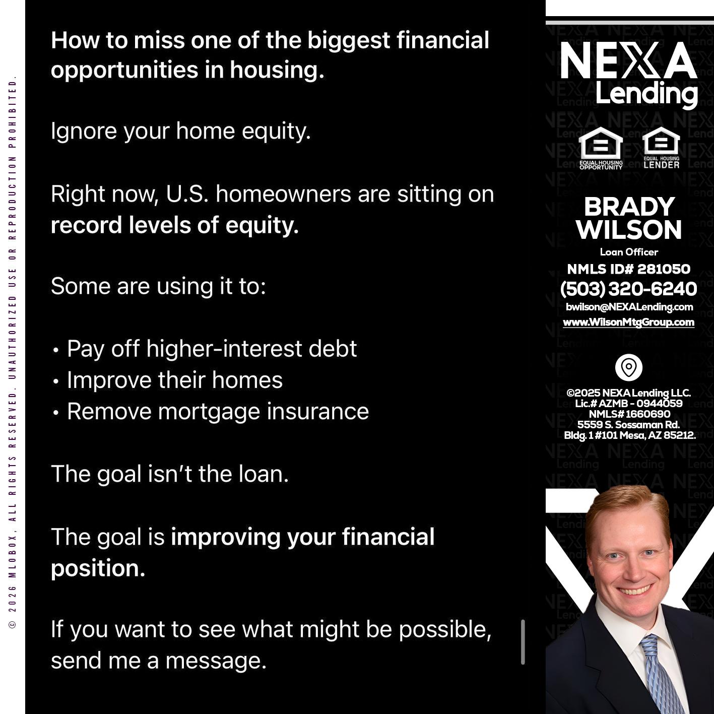 how to miss - Brady Wilson -Branch Manager