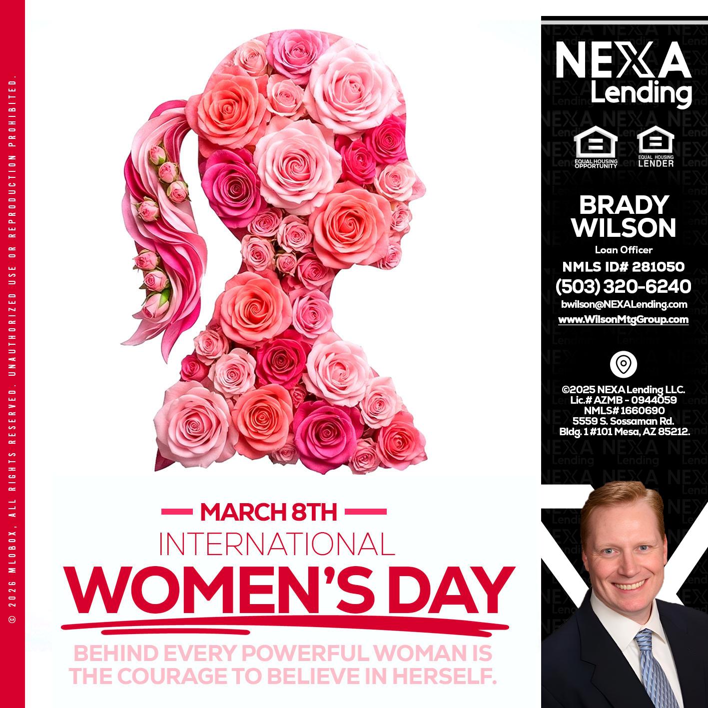 MARCH 8TH - Brady Wilson -Branch Manager