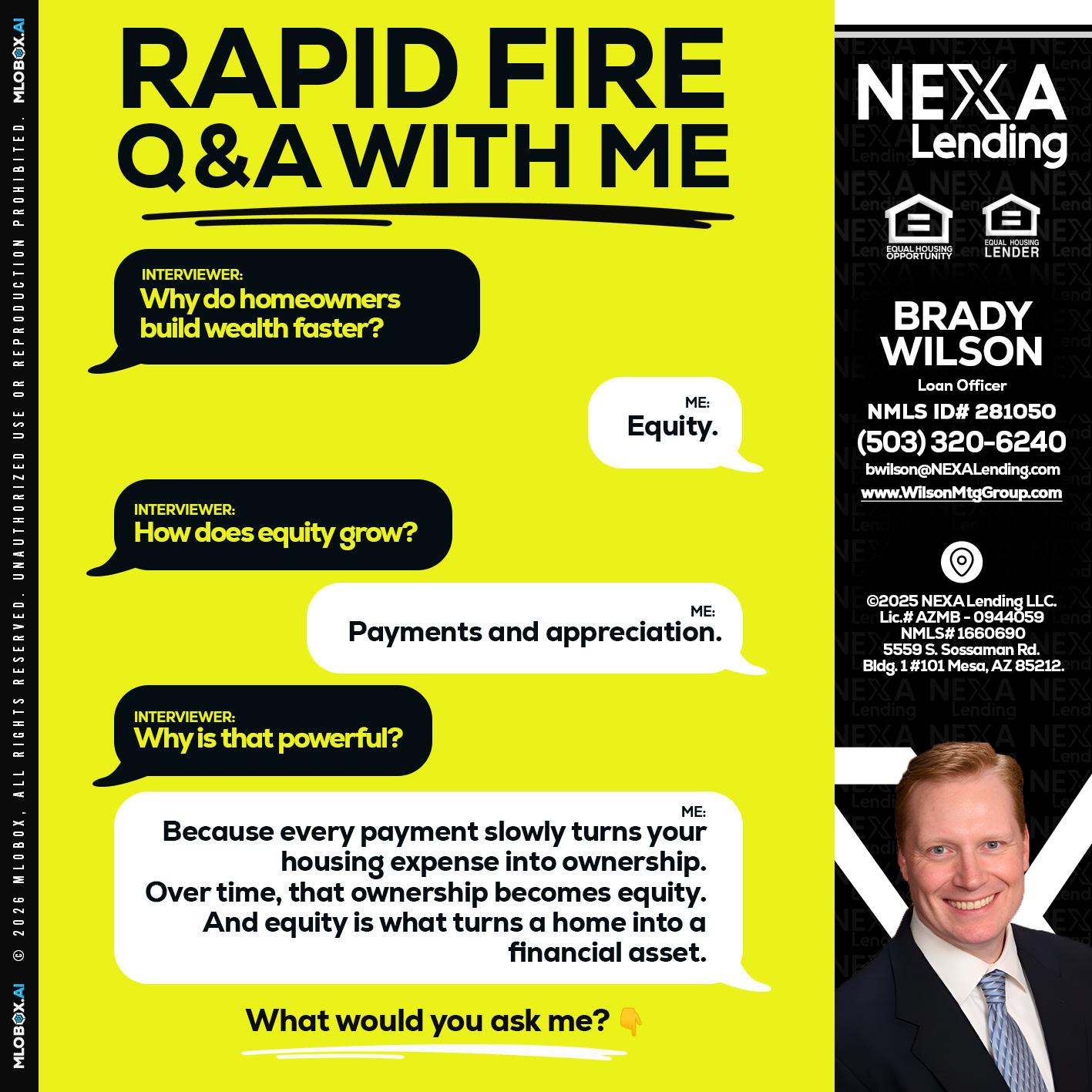 RAPID FIRE Q&A - Brady Wilson -Branch Manager