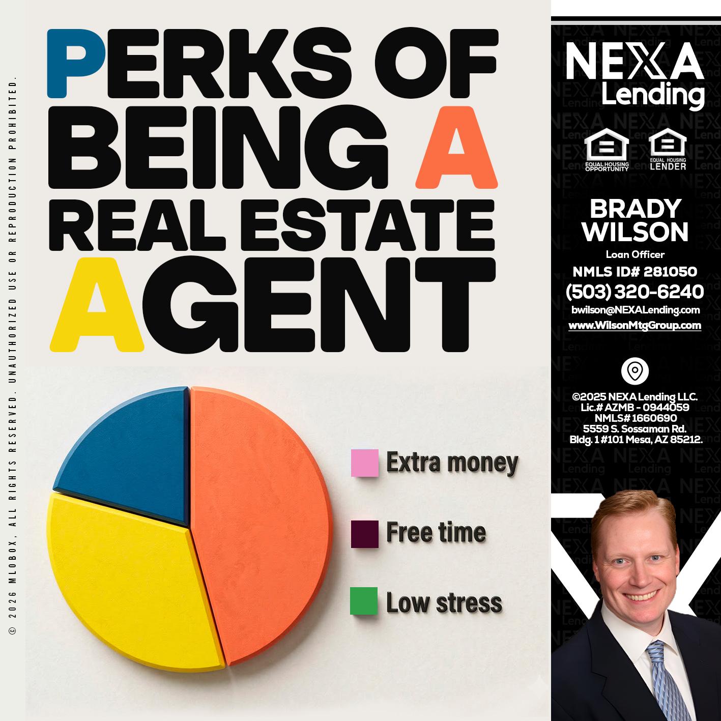 PERKS OF BEING - Brady Wilson -Branch Manager