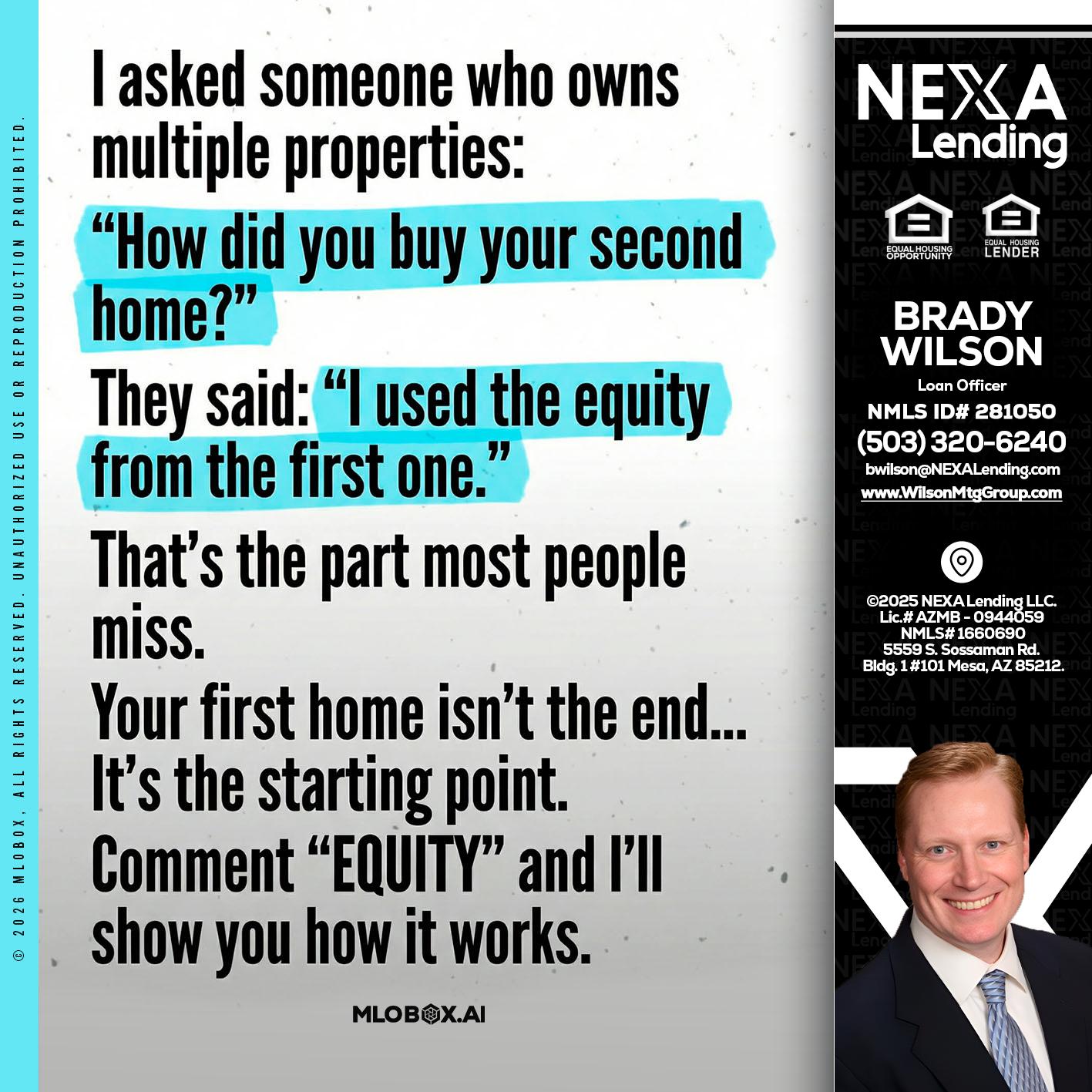 I asked someone - Brady Wilson -Branch Manager