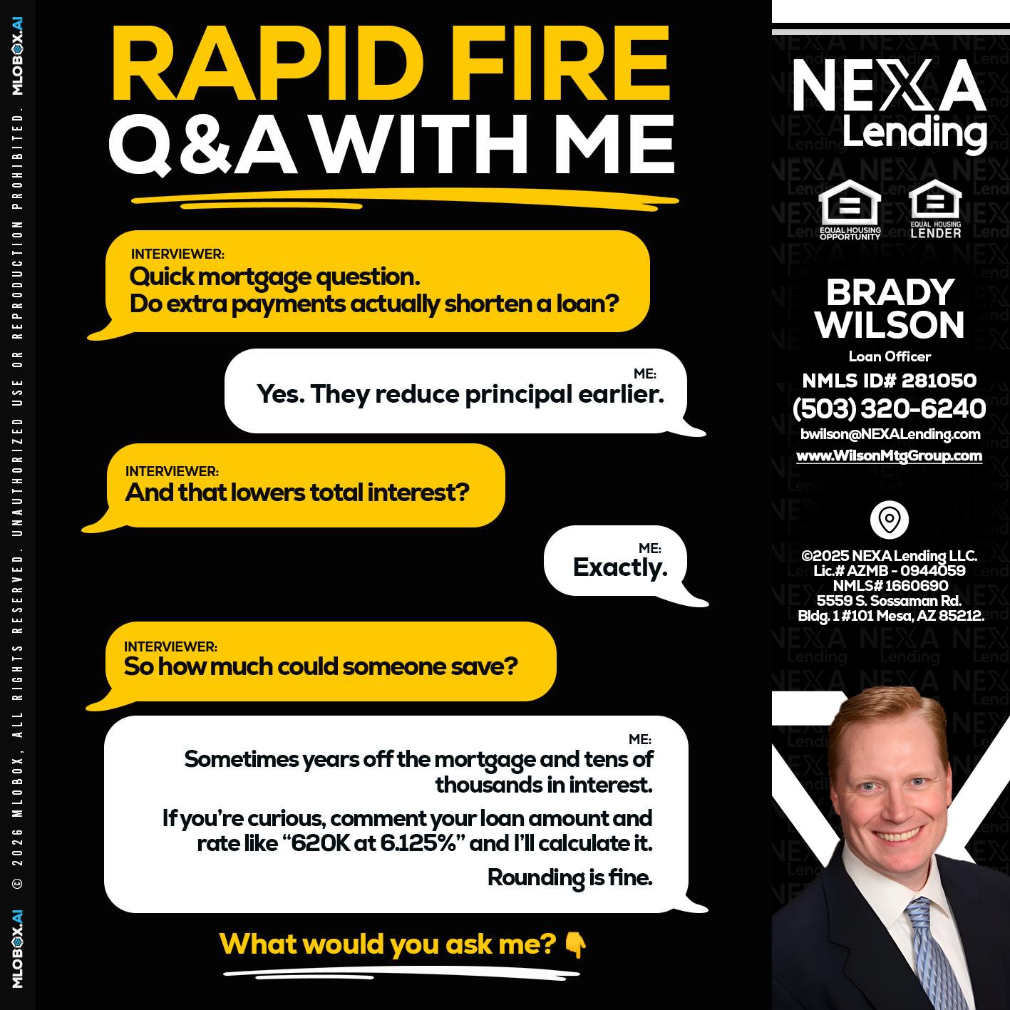 RAPID FIRE QA - Brady Wilson -Branch Manager