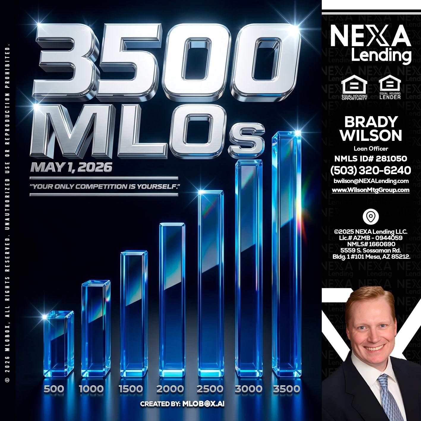 3500 MLOs - Brady Wilson -Branch Manager