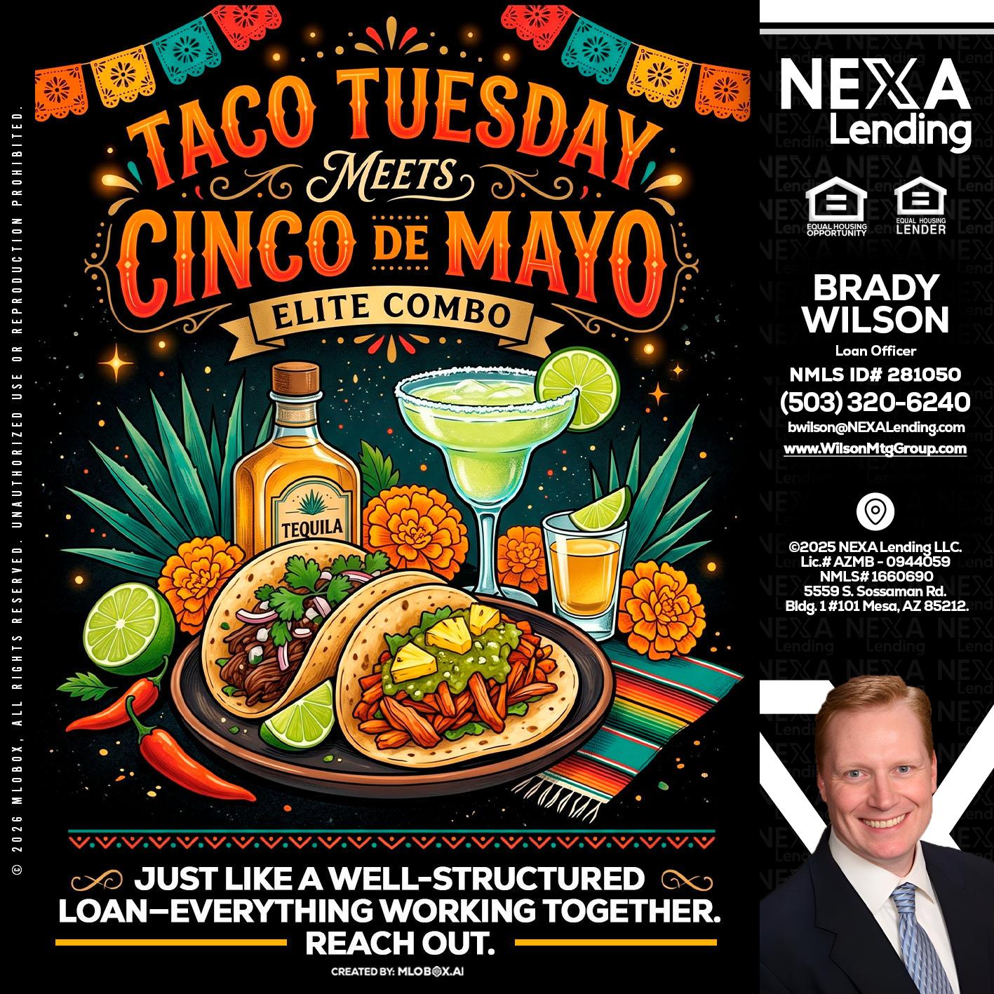 TACO TUESDAY - Brady Wilson -Branch Manager