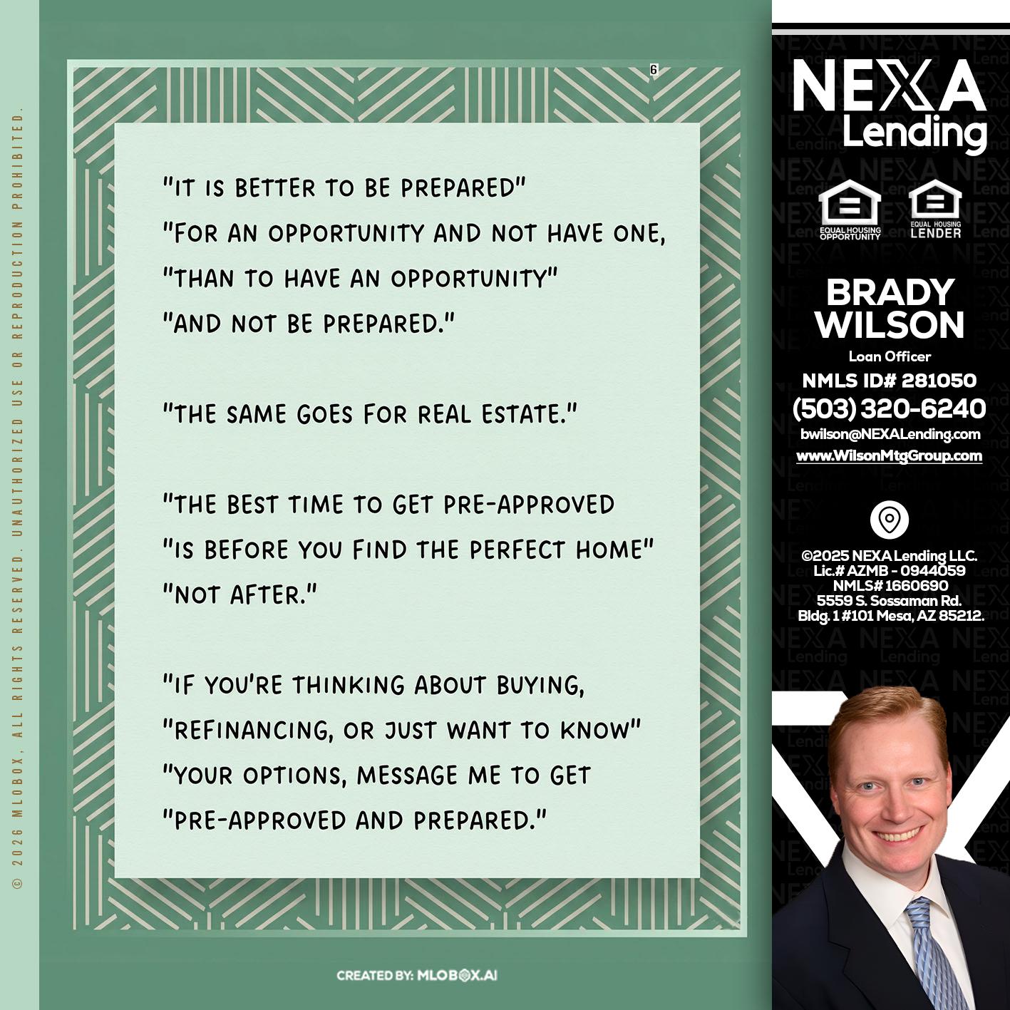 its better - Brady Wilson -Branch Manager