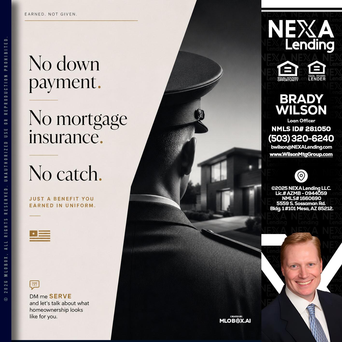 NO DOWN PAYMENT - Brady Wilson -Branch Manager