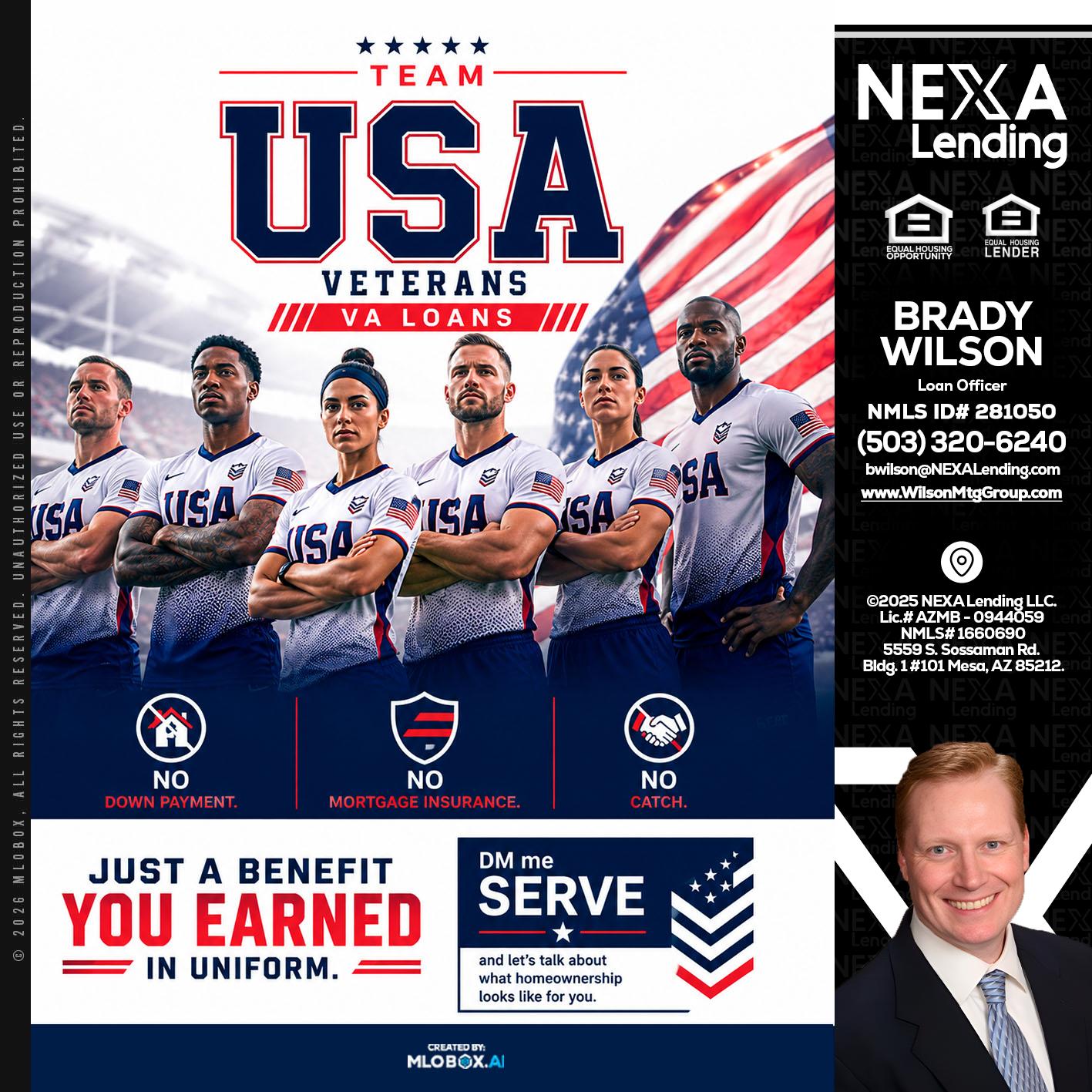 USA TEAM - Brady Wilson -Branch Manager