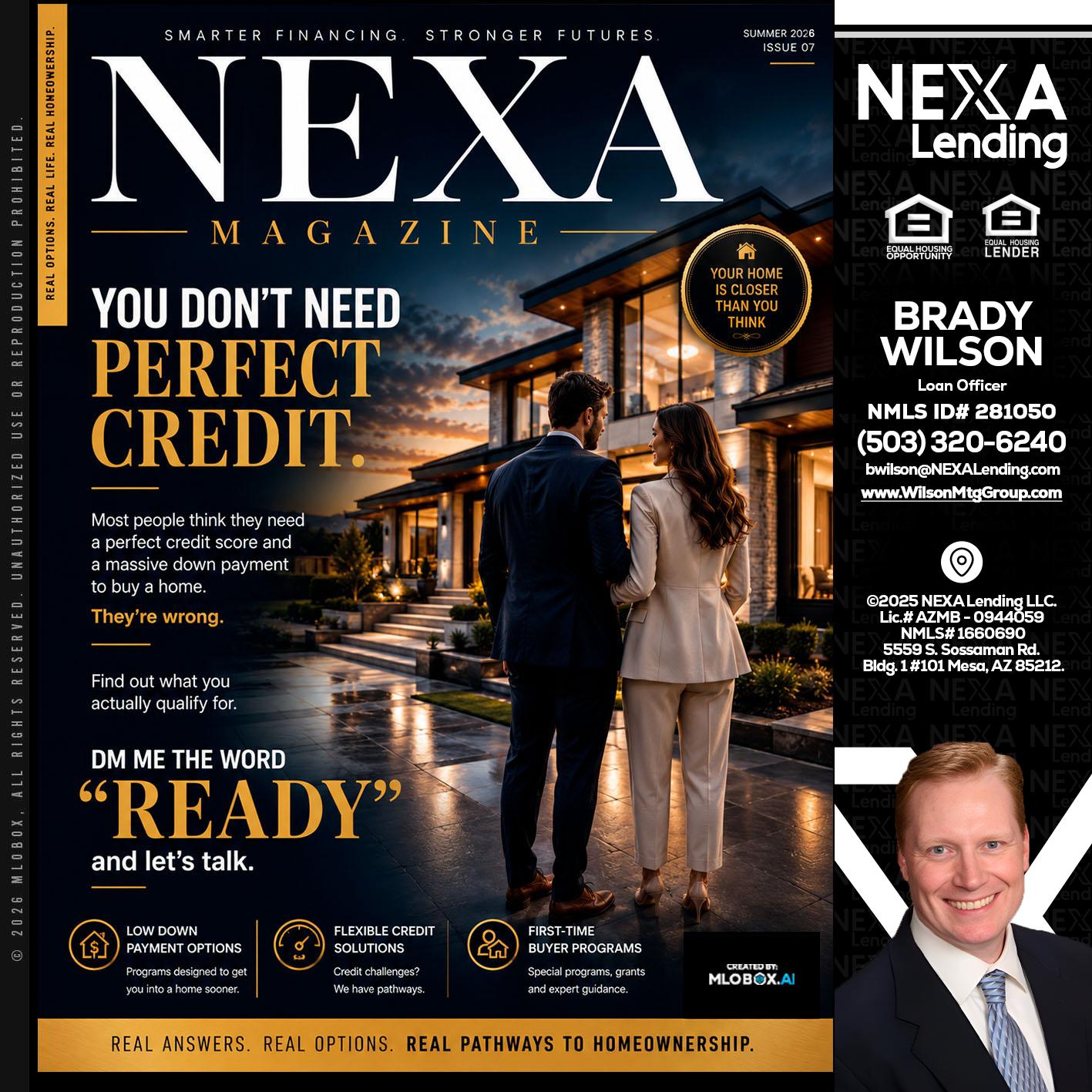 NEXA MAGAZINE - Brady Wilson -Branch Manager