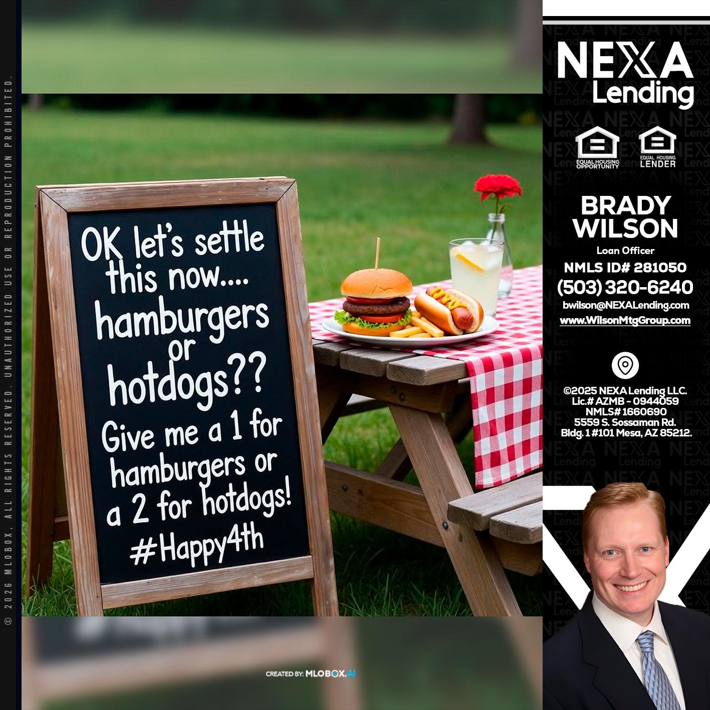 let settle this - Brady Wilson -Branch Manager