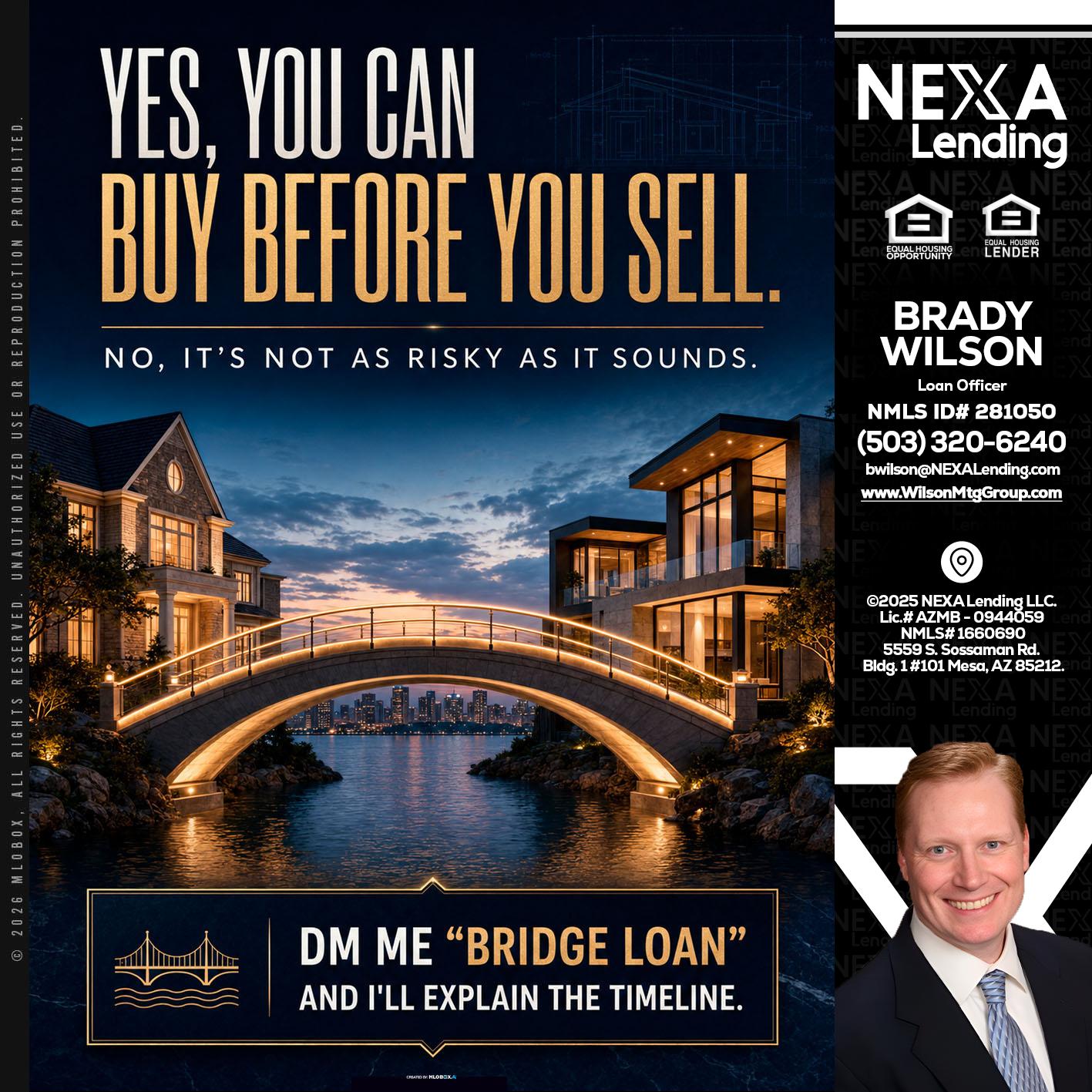 YES, YOU CAN - Brady Wilson -Branch Manager