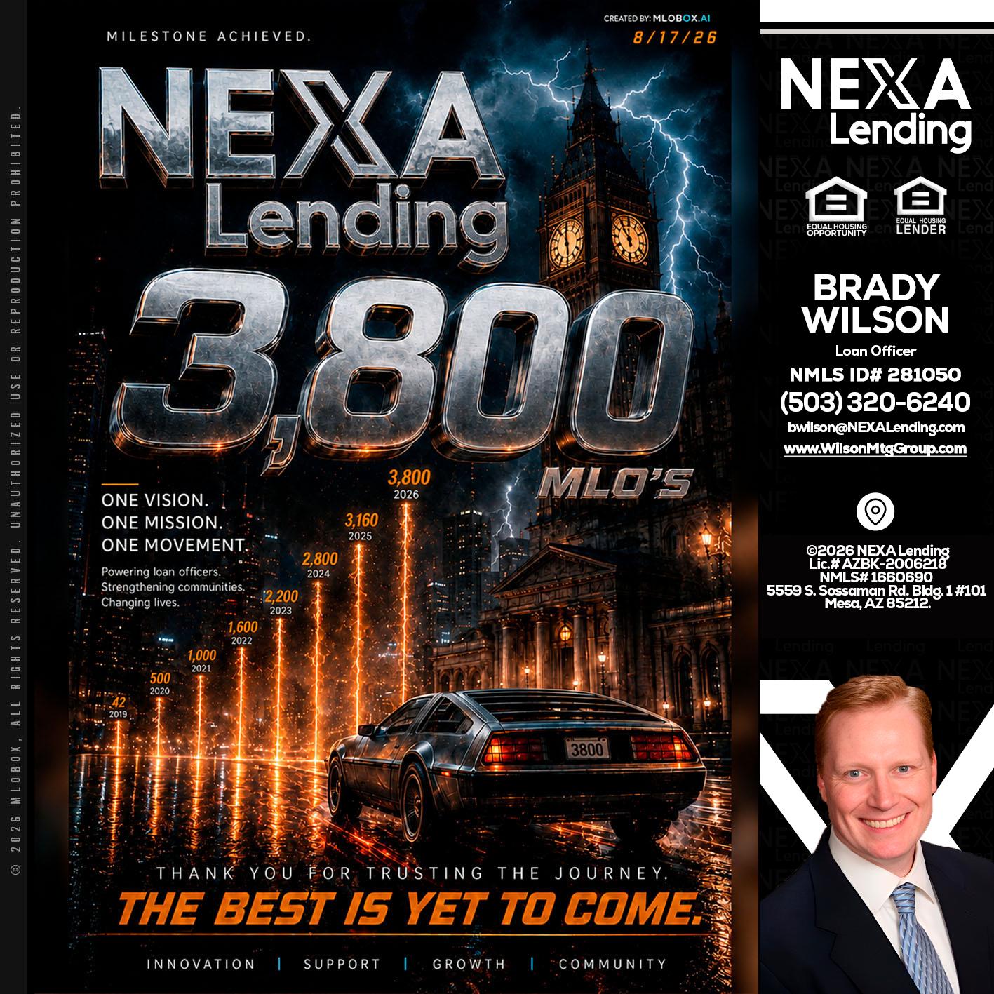 3800 future - Brady Wilson -Branch Manager