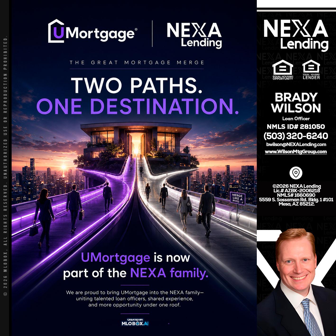 two path - Brady Wilson -Branch Manager