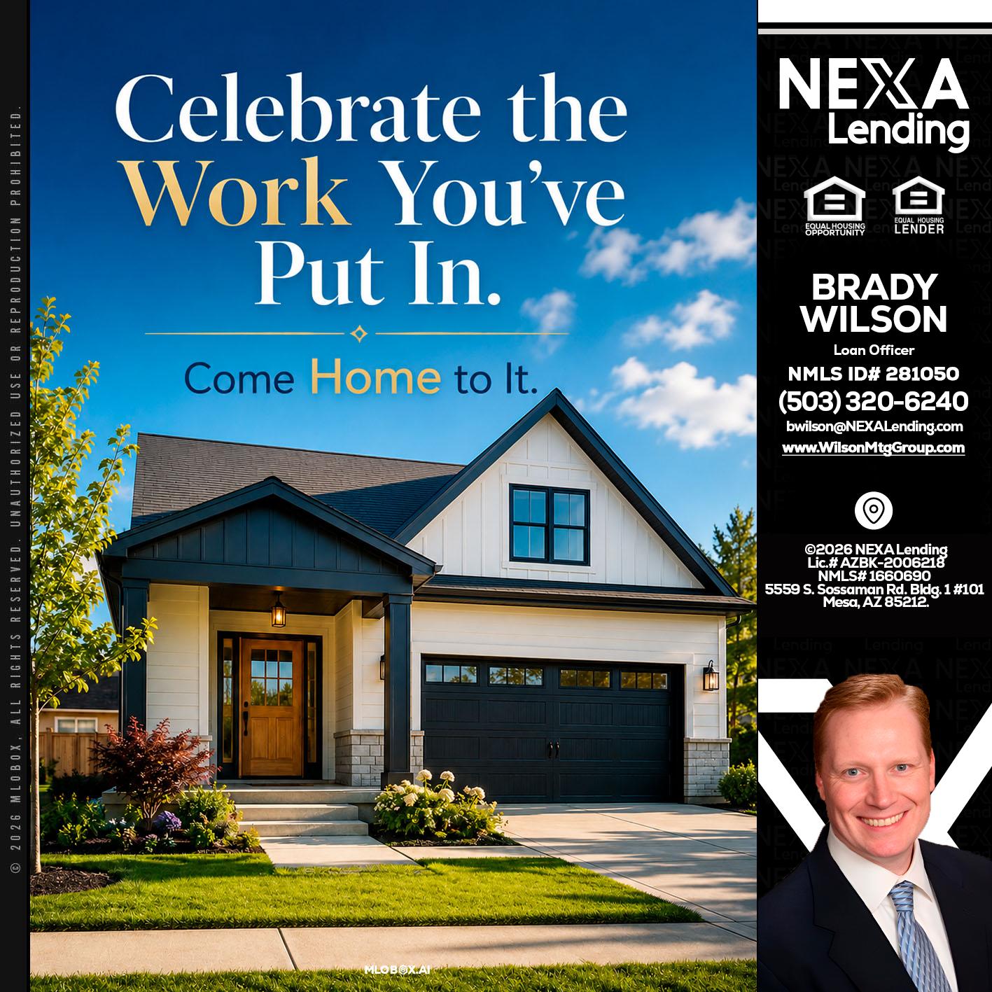 celebrate Labor Day - Brady Wilson -Branch Manager