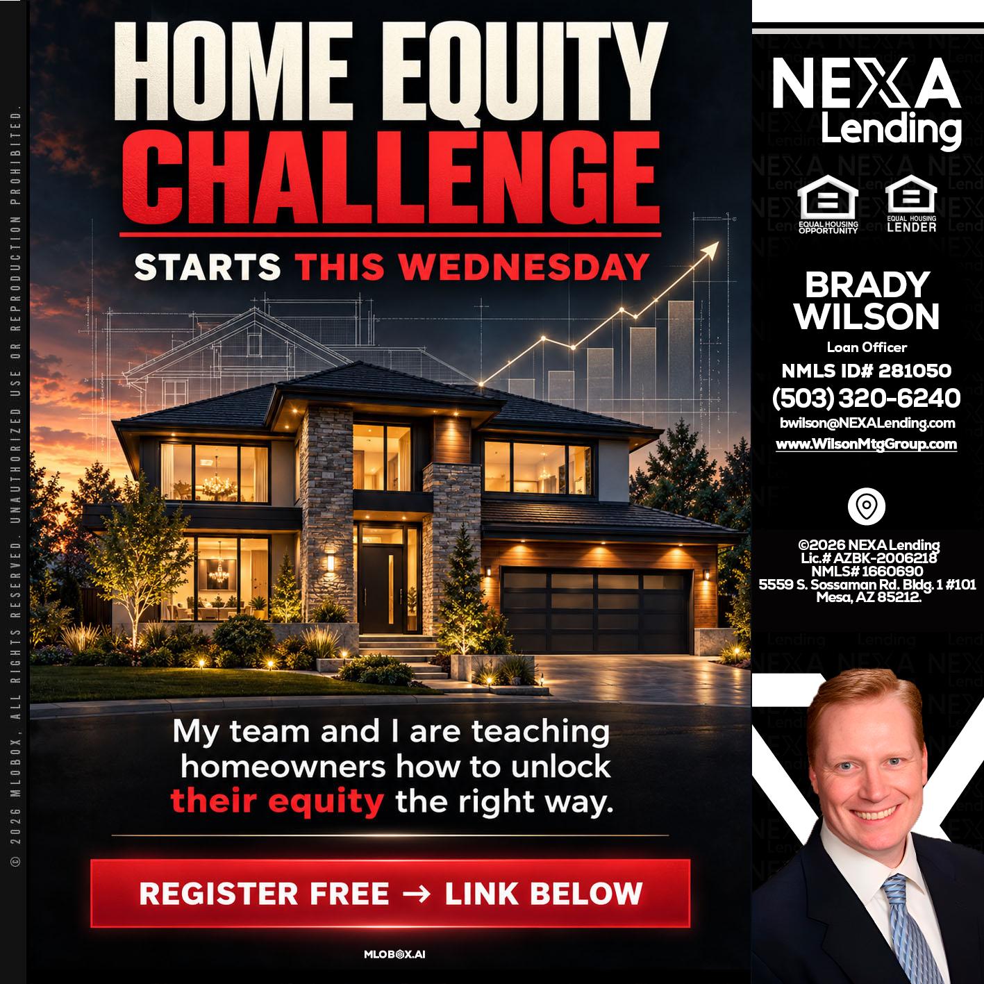 HOME EQUITY - Brady Wilson -Branch Manager