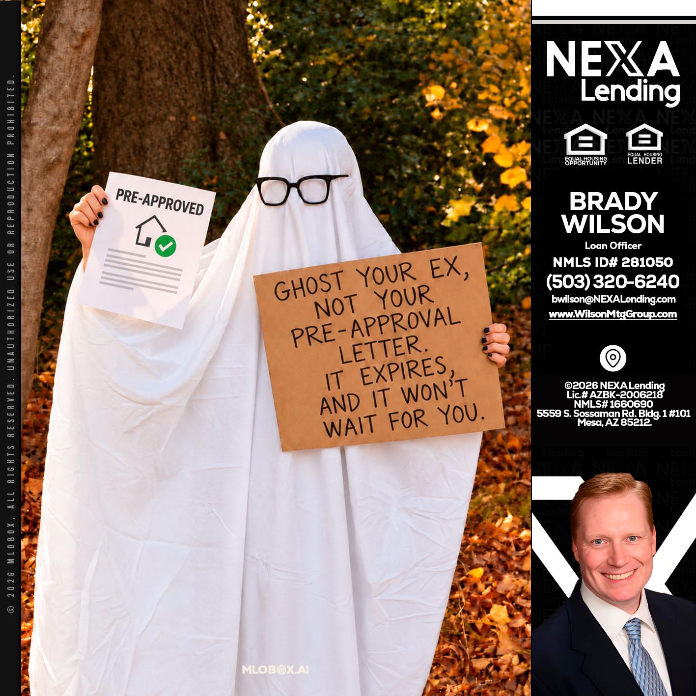 ghost you ex - Brady Wilson -Branch Manager
