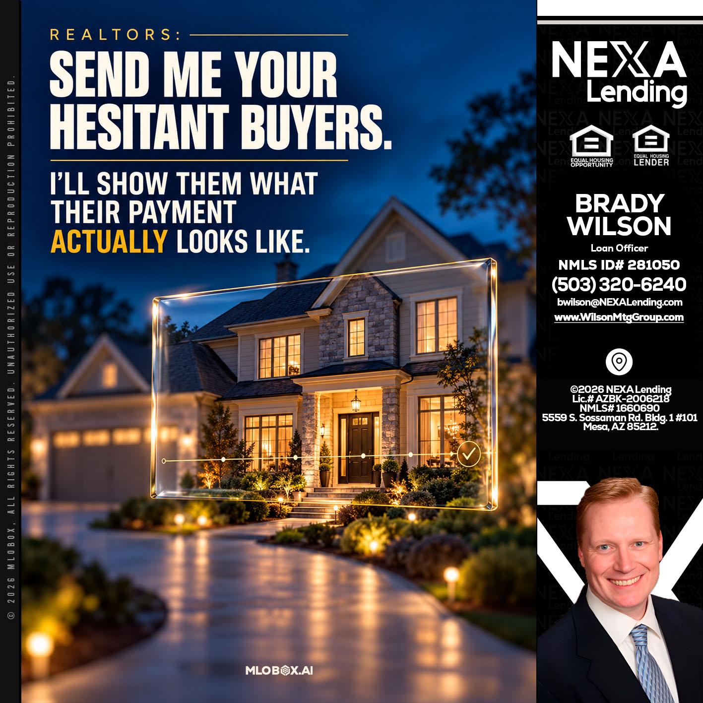 REALTOR - Brady Wilson -Branch Manager