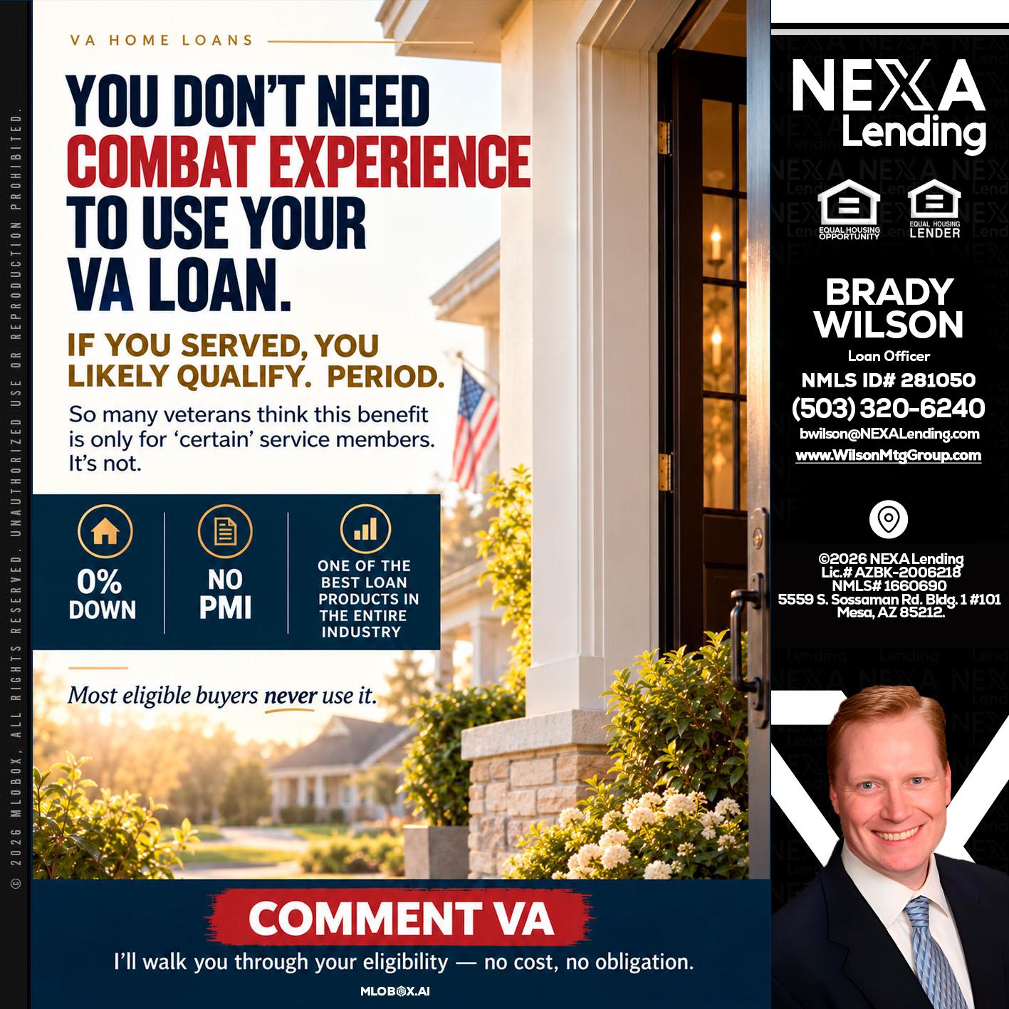 YOU DONT NEED - Brady Wilson -Branch Manager